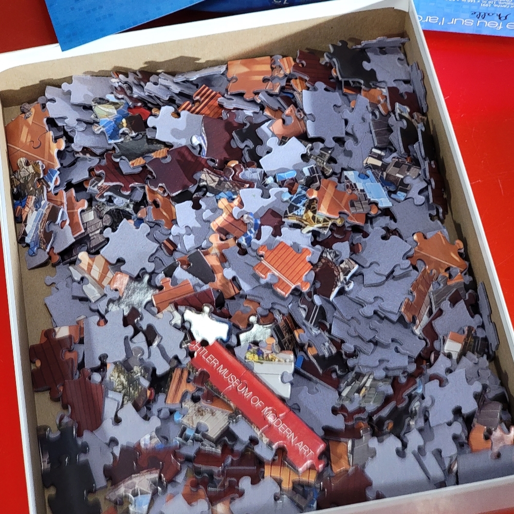 Firebird Puzzle 500 Pieces Bechtler Museum Modern Art Charlotte 19x27" NEW - Picture 8 of 8